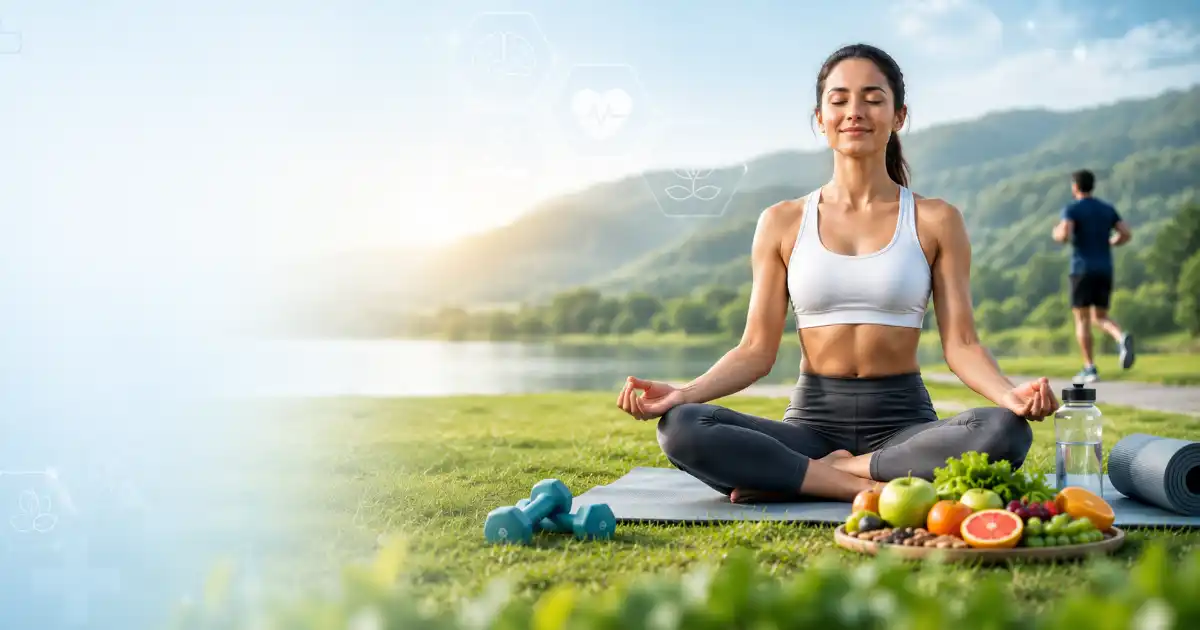 Health Wellness and Mental Well Being – Healthy lifestyle, physical fitness, mindfulness, self-care, and mental wellness