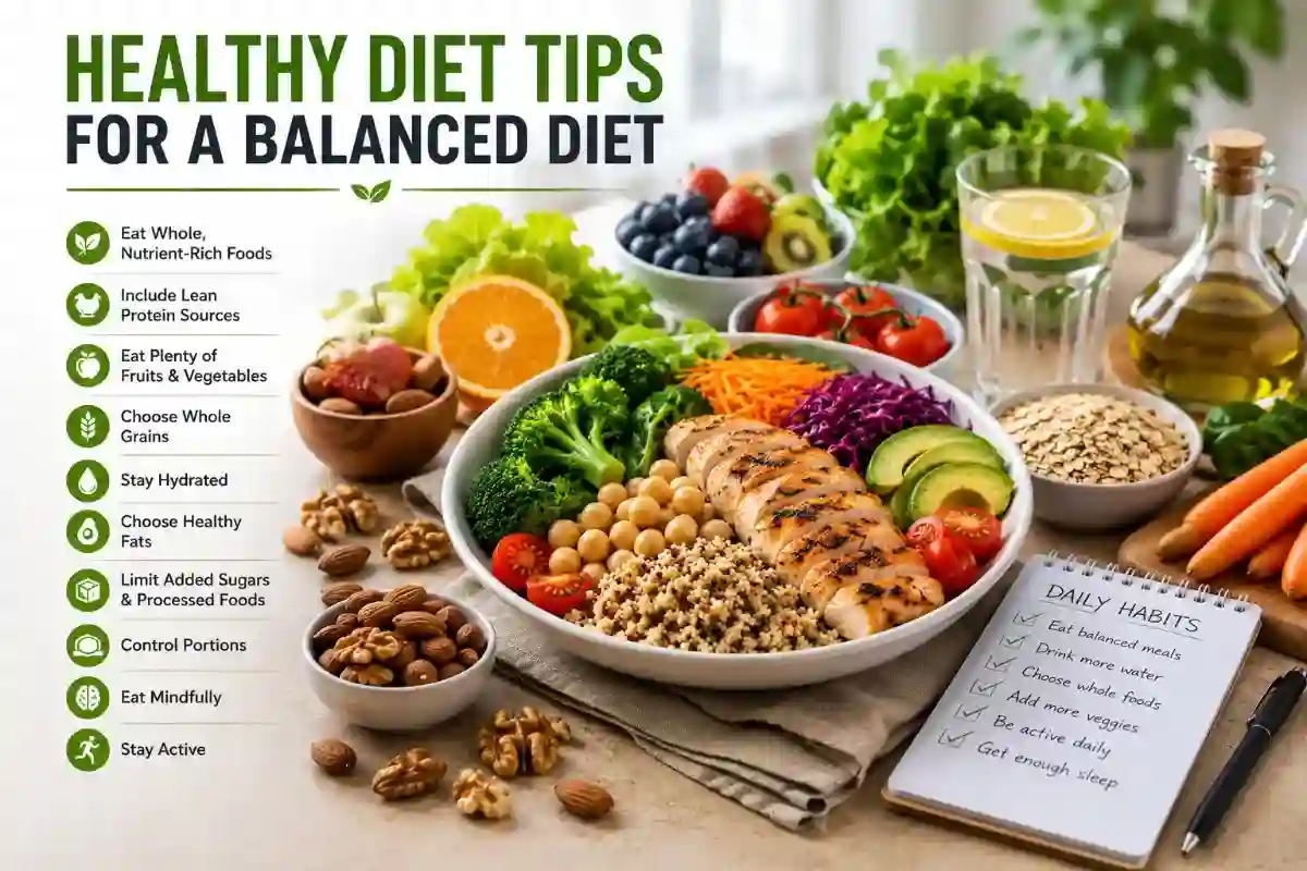 Healthy Diet Tips for a Balanced Diet