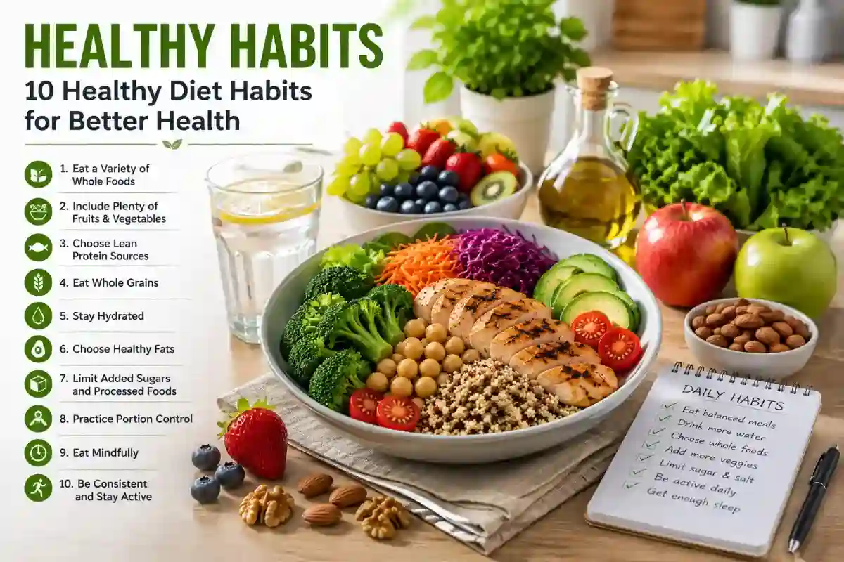 Healthy Habits Healthy Diet Habits for Better Health