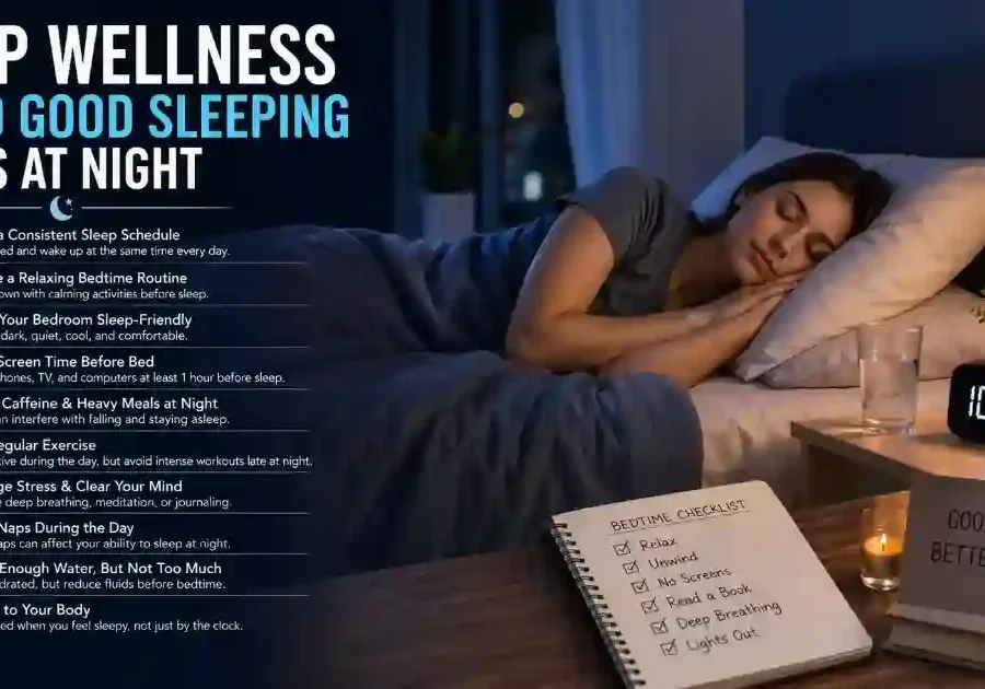 Sleep Wellness Good Sleeping Habits at Night