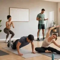 Workout Guides Weekly Home Gym Plans for Beginners